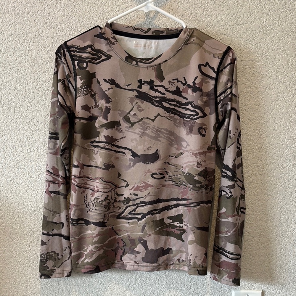 Boy’s Under Armour Camo Long Sleeve Shirt